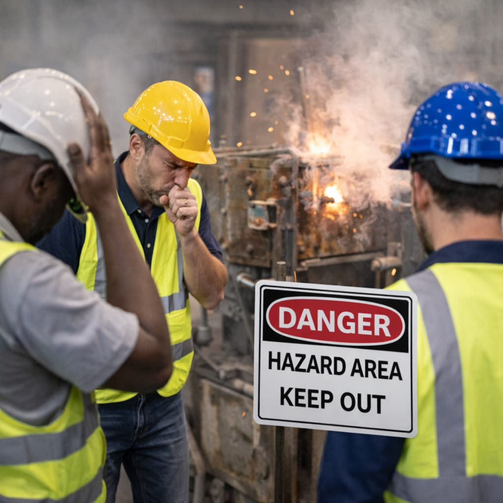 Riesgos de no realizar monitoreos ocupacionales ni identificar agentes peligrosos